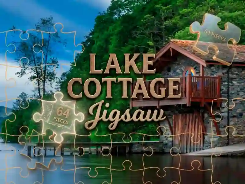 Lake Cottage Jigsaw