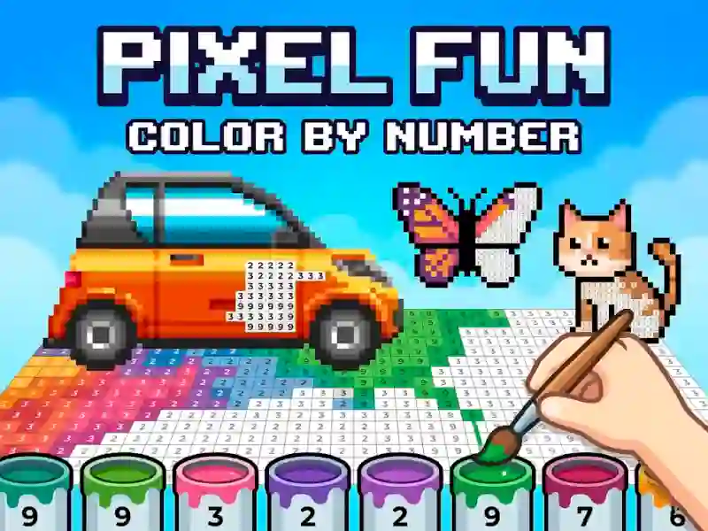 Pixel Fun Color By Number