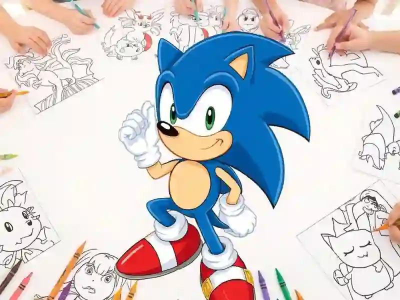 Sonic Coloring