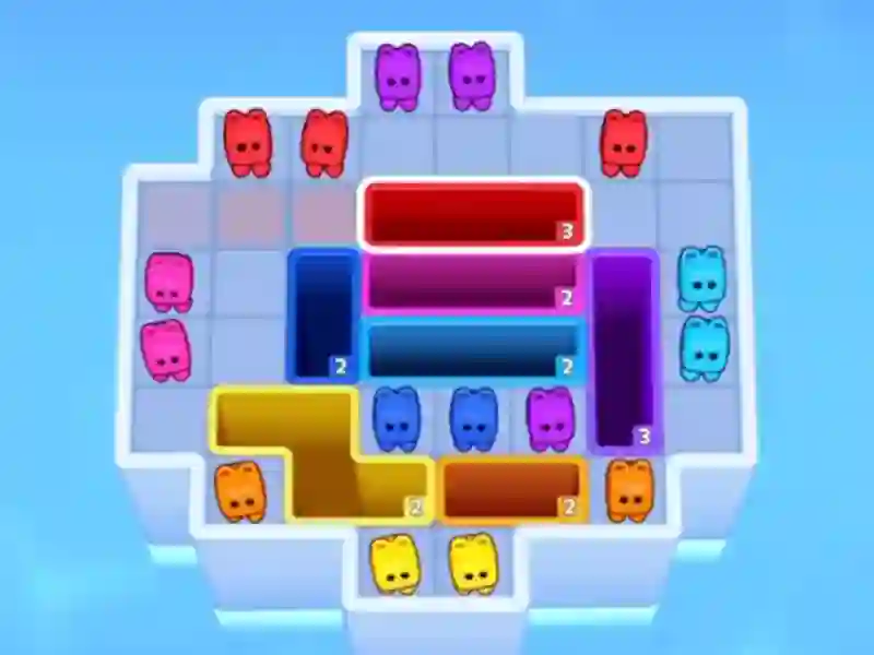 Cube Drop Puzzle