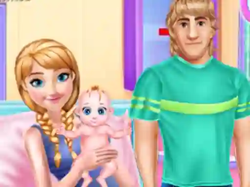 Pregnant Anna and Baby Care
