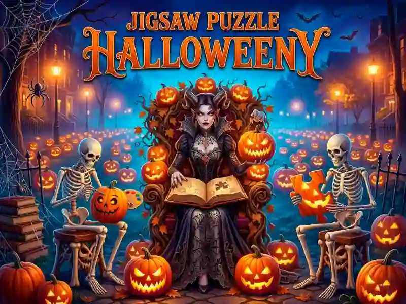 Jigsaw Puzzle Halloweeny