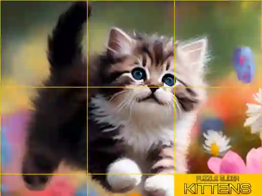 Puzzle Sliding Kittens