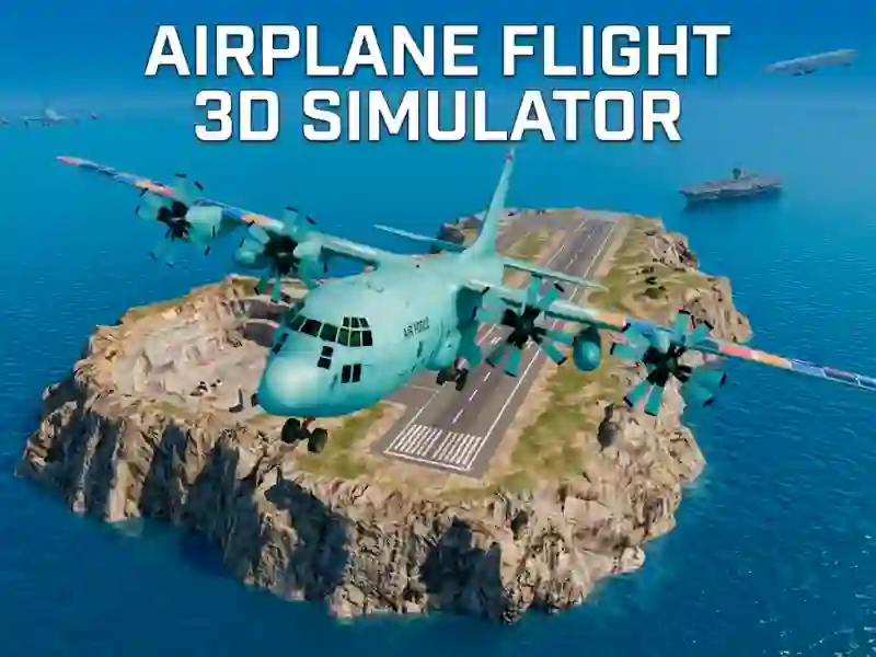Airplane Flight 3D Simulator