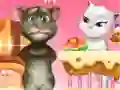 Tom Cat Kissing 2
