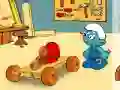 The smurfs handy`s car
