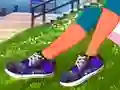 DIY Galaxy Shoes