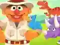 123 Sesame Street: Ernie's Dinosaur Day Care