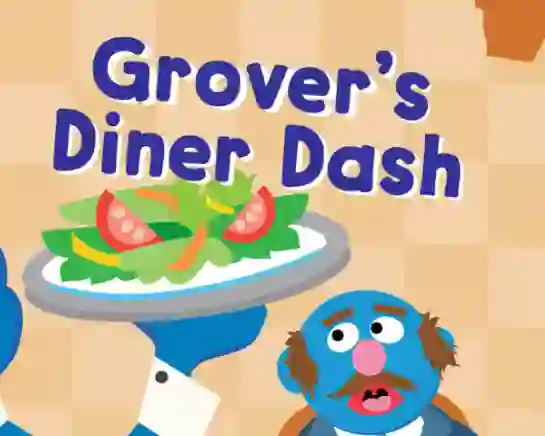 123 Sesame Street: Grover's Diner Dash