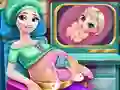 Ice Queen Pregnant Check-Up