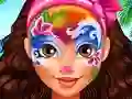 Oceania Princess Moana Face Art