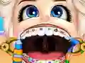 Baby Elsa Wears A Brace