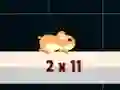 Hamster Grid Multiplication