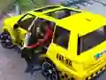 Offroad Hummer Uphill Jeep Driver