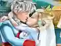 Ice Queen Wedding Kiss