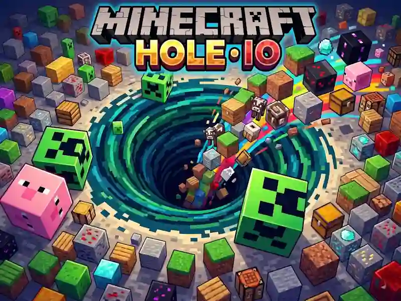 Minecraft Hole IO