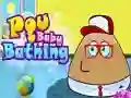 Pou Baby Bathing