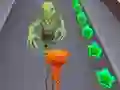 Angry Cat Run Zombies Alley
