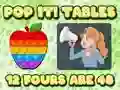 Pop It  Tables