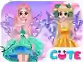 Princess In Colorful Wonderland