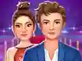 Celebrity Couple Red Carpet Fashion