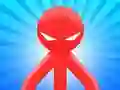 Red Stickman vs Monster School