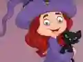 G2E Happy Witch Girl And Cat Room Escape