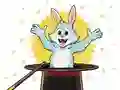 Coloring Book: Magic Rabbit
