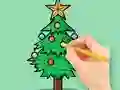 Coloring Book: Christmas Tree