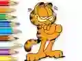 Coloring Book: Garfield Hamburger