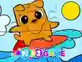 Jigsaw Puzzle: Surfing In The Sea
