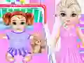 Little Elsa Caring Day