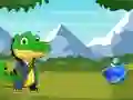 Crocodile Reach the Pond