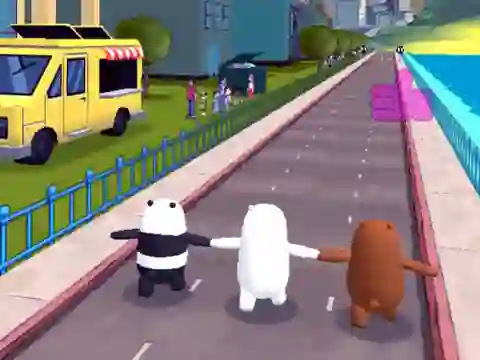 We Bare Bears Bear Parkour