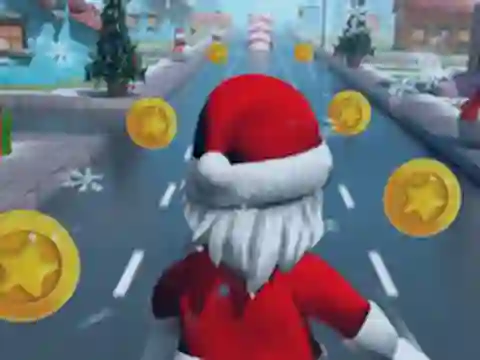 Santa Roblox Running