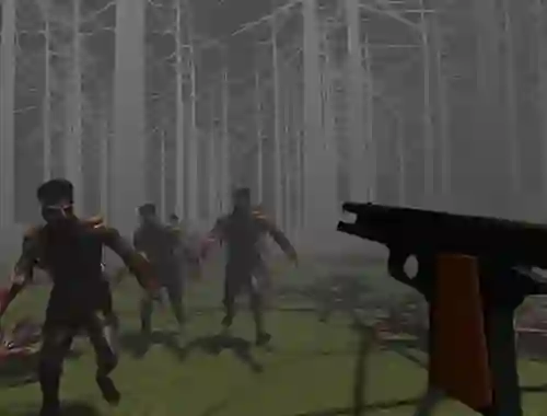 Zombies in a Forest
