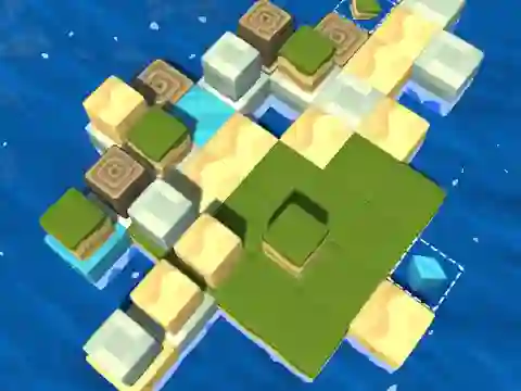 Cube Island: ASMR Relax Puzzle