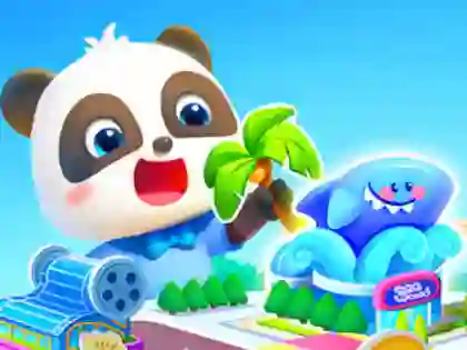 Jigsaw Puzzle: Baby Panda's Dream Town