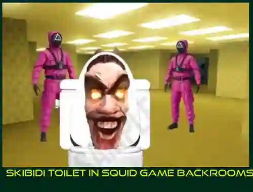 Skibidi Toilet in Squid Game Backrooms