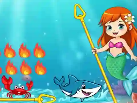 Princess vs Shark