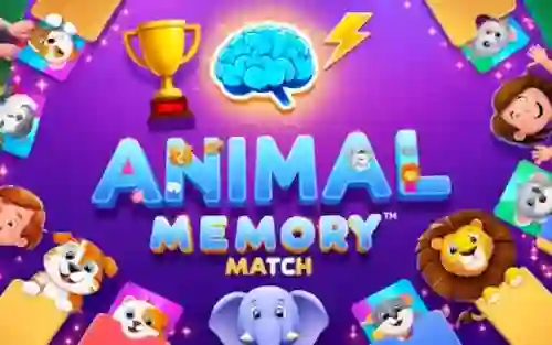 Animal Memory Match