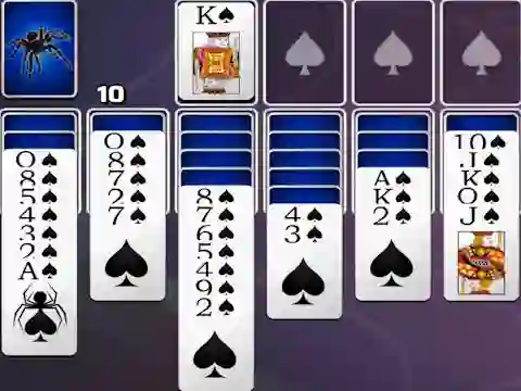 Spades Spider Solitaire
