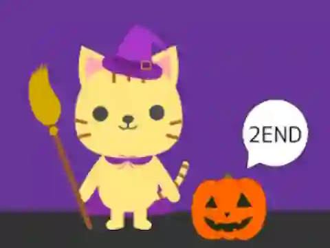 Cat and Halloween Escape