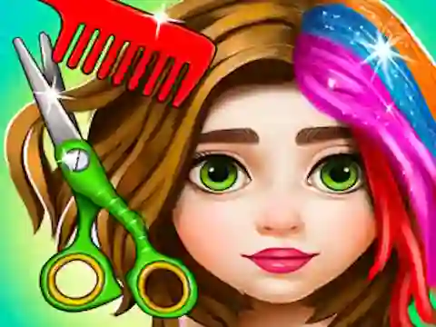 Hair Salon & Dress Up Girl