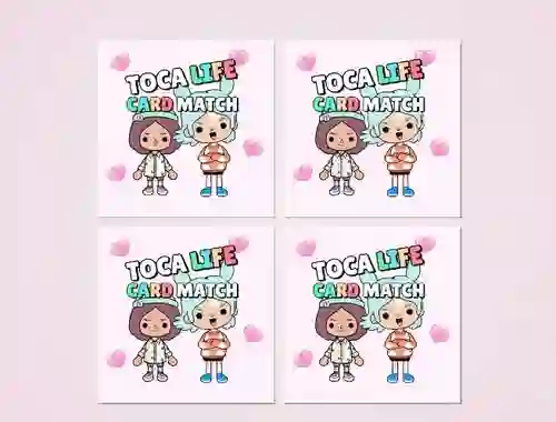 Toca Life Memory Card Match