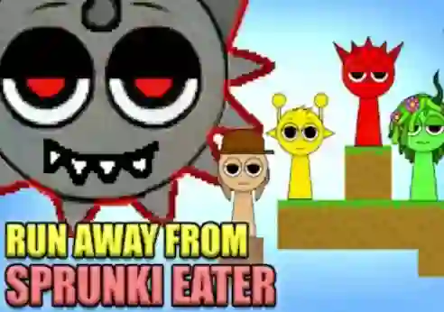 Run Away From Sprunki Eater