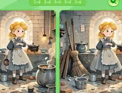Find The Differences: Cinderella