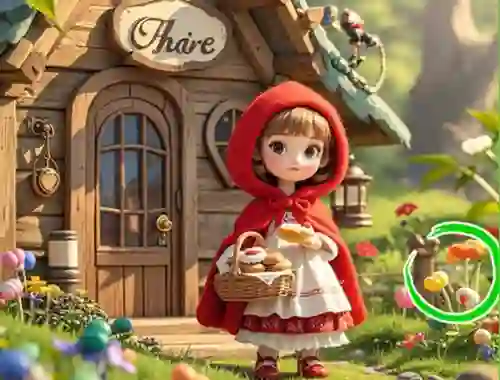 Find The Differences: Granny Wolf