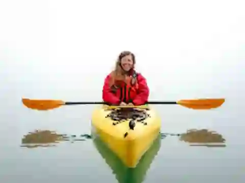 Kayak Kayaking Lake Jigsaw