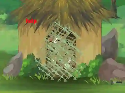 Trapped Owl Family Escape